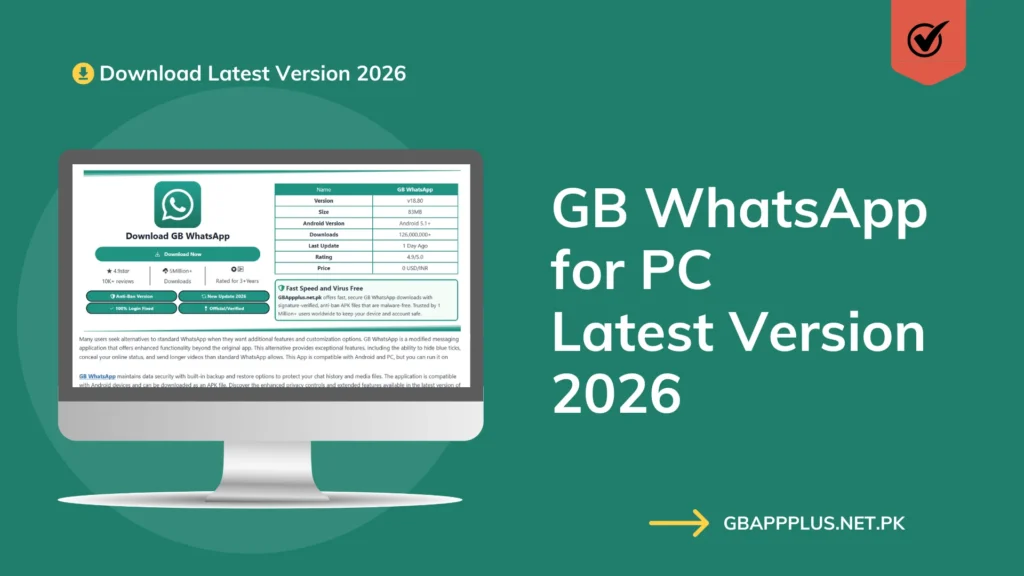 GB WhatsApp for PC