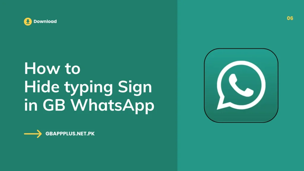 Hide typing Sign in GB WhatsApp
